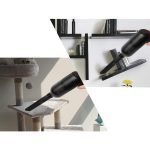 ⁦مكنسة كهربائية محمولة لاسلكية للسيارة والمنزل قابلة لإعادة الشحن 7.4V - 2000mAh - 8000Pa / موديل LT-101C⁩ - الصورة ⁦22⁩