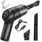 ⁦مكنسة كهربائية محمولة لاسلكية للسيارة والمنزل قابلة لإعادة الشحن 7.4V - 2000mAh - 8000Pa / موديل LT-101C⁩ - الصورة ⁦17⁩