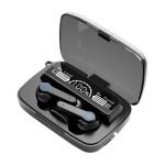Sport Airpods , touch screen, water resistant, LED screen, internal power bank, and digital indicator - V5.1 / Model M19