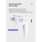 Portable cordless vacuum cleaner for Car & Home working rechargeable 7.4V - 2200mAh - 6000Pa / Model GX3 - Image 6