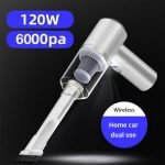 Portable cordless vacuum cleaner for Car & Home working rechargeable 7.4V - 2200mAh - 6000Pa / Model GX3 - Image 7