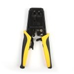 أداة تجعيد كابل مع قاطع أسلاك مدمج بها - RJ45 - RJ11- RJ12 - CAT3 - CAT5 - CAT6  / موديل HS-8086R
