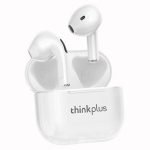 ThinkPlus Bluetooth 5.0 Touch Air Pods with HD Microphone. 250 mAh battery. HD stereo sound / Model LP40 - White Color