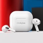 ThinkPlus Bluetooth 5.0 Touch Air Pods with HD Microphone. 250 mAh battery. HD stereo sound / Model LP40 - White Color - Image 3