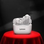 ThinkPlus Bluetooth 5.0 Touch Air Pods with HD Microphone. 250 mAh battery. HD stereo sound / Model XT90 - White Color - Image 3
