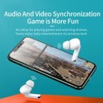 ThinkPlus Bluetooth 5.0 Touch Air Pods with HD Microphone. 250 mAh battery. HD stereo sound / Model XT90 - White Color - Image 4