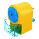 Pencil Sharpener manual for Office Home School Classroom Kids Adjustable Pencil Sharpener / Model D10 - Yellow * Blue Color