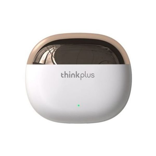 ThinkPlus ايربودز بلوتوث 5.0 تعمل باللمس مزودة بميكروفون عالي الدقة. بطارية 250 مللي امبير. صوت استيريو HD  / موديل X15 Pro - لون ابيض