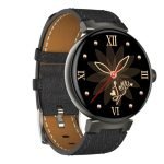 ⁦ساعة سمارت الترا  تعمل باللمس شاشة 1.45 بوصة HD عالية الدقة مزود بتقنية NFC ومقاومة للماء / موديل AOD - لون اسود⁩ - الصورة ⁦2⁩