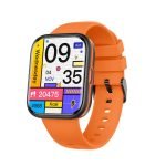 ساعة سمارت الترا  تعمل باللمس شاشة 1.91 بوصة HD عالية الدقة مزود بتقنية NFC ومقاومة للماء / موديل DV03 - لون برتقالي