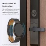 ⁦ساعة سمارت الترا  تعمل باللمس شاشة 1.45 بوصة HD عالية الدقة مزود بتقنية NFC ومقاومة للماء / موديل AOD - لون اسود⁩ - الصورة ⁦5⁩