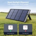 Solar powered phone charging power bank with 2 USB without battery - Image 2