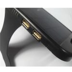 Solar powered phone charging power bank with 2 USB without battery - Image 3