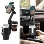 Car cup holder, in addition to 1 small cup slot, 1 large cup slot, and a mobile holder / Model A02