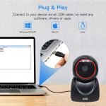 2D Desktop barcode scanner high-quality  to read all types of Barcodes & QR / model CX30 - Image 4