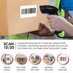 2D Wired barcode scanner high-quality  to read all types of barcodes & QR, works via a USB connection / Model CQH20 - Image 5
