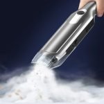 Wireless Cordless, foldable and rechargeable portable vacuum cleaner for car and home, 4000 mAh - 120W - 7.4V / Model YX3560 - Image 8