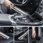 Wireless Cordless, foldable and rechargeable portable vacuum cleaner for car and home, 4000 mAh - 120W - 7.4V / Model YX3560 - Image 7