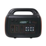 UPS OKA Power mobile power station in case of emergency, power outage and camping with high quality searchlight / PYS-PEP-E00600 – Black X Orange Color