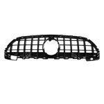 Car front grille compatible with Mercedes CW206 Model 2021 GT / Black Color - Image 3