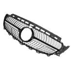 Car front grille compatible with Mercedes E W213 Model 2021- / Diamond Black Color