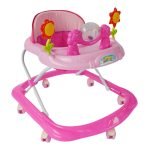 High-quality baby walker for learning walking / Model BBA30 - Pink Color