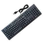 ⁦كيبورد سلكي بمنفذ يو اس بي عربي انجليزي ملائم ومريح للعين / موديل A5⁩ - الصورة ⁦2⁩