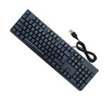 Wired keyboard with USB port, Arabic-English, convenient and comfortable for the eyes / Model KB580
