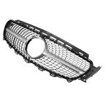 Car front grille compatible with Mercedes E W213 Model 2021- / Diamond Chrome Color