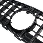 Car front grille compatible with Mercedes CW206 Model 2021 GT / Black Color - Image 2
