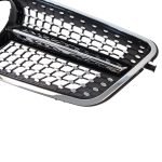 ⁦شبكة سيارة امامية متوافقة مع سيارات مرسيدس E W212  موديل 2009 - 2013 / لون كروم مرصع⁩ - الصورة ⁦2⁩