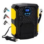 An air inflator with a light bulb for car tires, bicycles, balls, and floating hoops that works through the car lighter / Model YY-3609 - Image 3