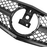 Car front grille compatible with Mercedes CW204 From Model 2008 to 2014  / AMG MAT Black Color - Image 2