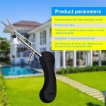 Fruit and herb cutting scissors, non-slip and comfortable for the hand / Model FD50 - Black Color - Image 3