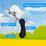 Fruit and herb cutting scissors, non-slip and comfortable for the hand / Model FD50 - Black Color - Image 4