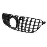Car front grille compatible with Mercedes GLE 166 Model 2016-2019 GT / Black Color