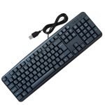 Wired keyboard with USB port, Arabic-English, convenient and comfortable for the eyes / Model K3 - Image 2