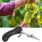Fruit and herb cutting scissors, non-slip and comfortable for the hand / Model FD50 - Black Color - Image 7