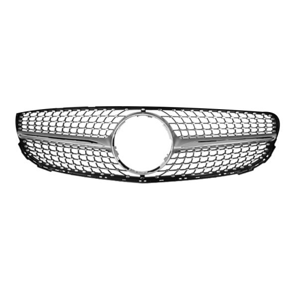 شبكة سيارة امامية متوافقة مع سيارات مرسيدس E W207  موديل 2013-2017  / لون اسود مرصع