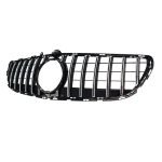 Car front grille compatible with Mercedes CLS W218 Model 2014-2018 GT / Chrome Color