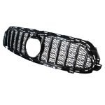 Car front grille compatible with Mercedes E W213 Model 2021 GT / Chrome Color