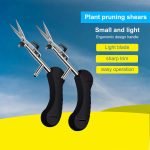 Fruit and herb cutting scissors, non-slip and comfortable for the hand / Model FD50 - Black Color - Image 9