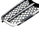 Car front grille compatible with Mercedes CW204 From Model 2008 to 2014  / AMG Chrome Color - Image 4