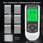 ⁦جهاز ديجيتال لقياس سمك طلاء السيارة عالي الجودة / موديل HW-300PRO - لون ابيض⁩ - الصورة ⁦9⁩