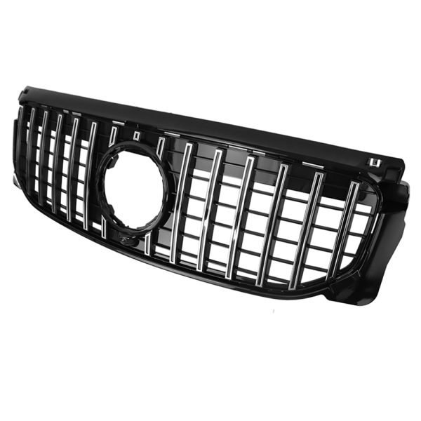 شبكة سيارة امامية متوافقة مع سيارات مرسيدس GLB W247 موديل 2020 GT النوع العادي / لون اسود