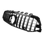 Car front grille compatible with Mercedes A Class W177 Model 2019-2022 GT / Chrome Color