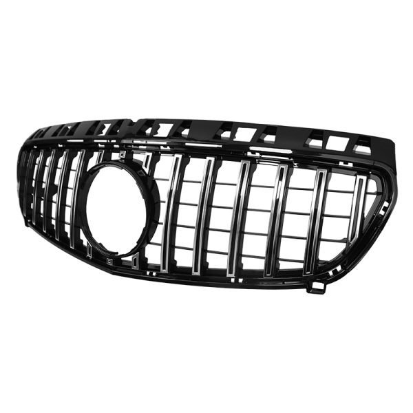 شبكة سيارة امامية متوافقة مع سيارات مرسيدس A Class W176  موديل 2013-2015 GT / لون كروم