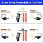 OKA laser barcode scanner - QR Code, high-quality wireless that works with Bluetooth - 2D / Model OKA HC-300RS - Image 3