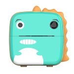 OKA Instant photo printing camera with thermal printer for children - Model JK20 / Turquoise Color