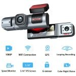 OKA Dash Cam Car Recorder 1080 HD Night Vision Infrared Sensor / Model BGV100 - Image 6